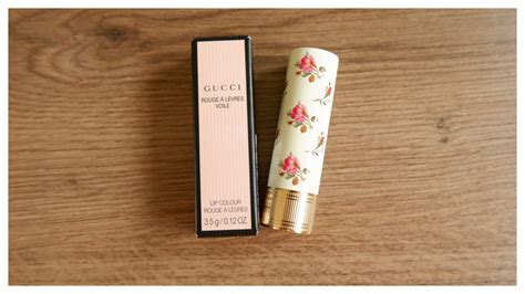 gucci lipstick voile|the shade Gucci review.